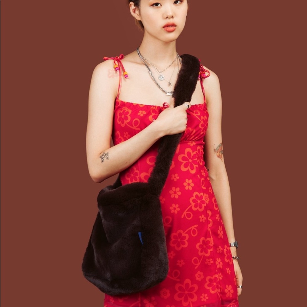 UNIF FAYE BAG in brown 🌸